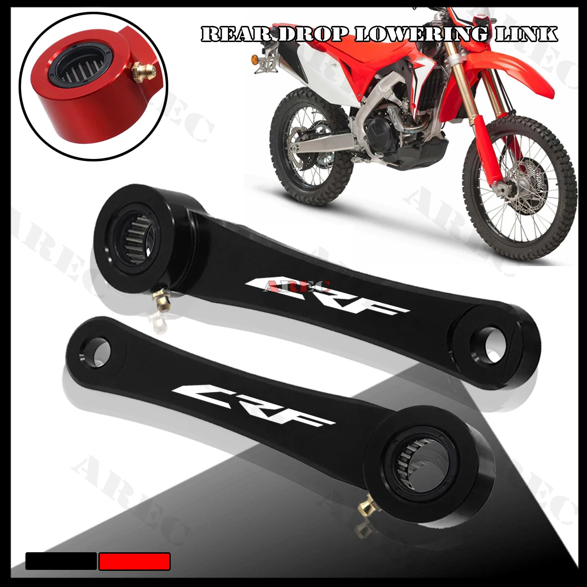 

For HONDA CRF 250R CRF 250RX 2018 2019 2020 2021 2022 2023 2024 CRF250RX 250R Motorcycle Accessories Rear Drop Lowering Link Kit