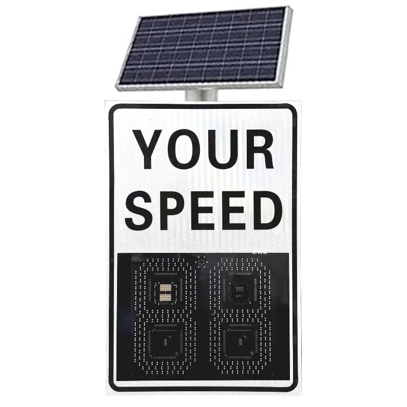 Radar Speed Detector for Road Speed Sign Testing Iron Shell Export Model Factory Direct Sale