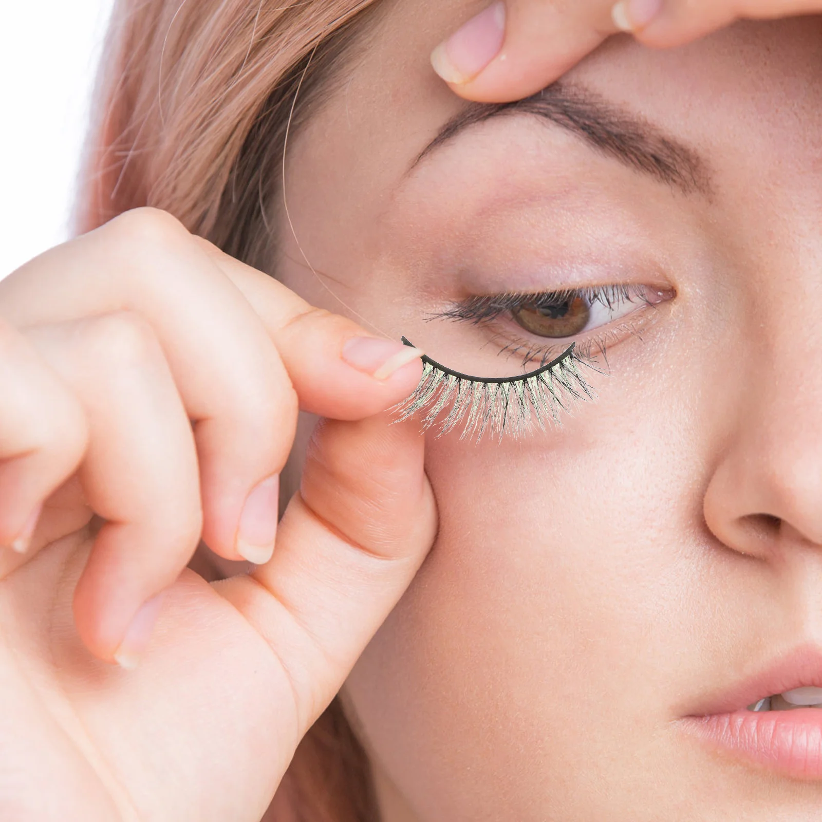 

5Pairs Colorful Fake Eyelash Extensions Trendy Dramatic Look Easy to Apply Ideal for Cosplay and Nightclub Lashes