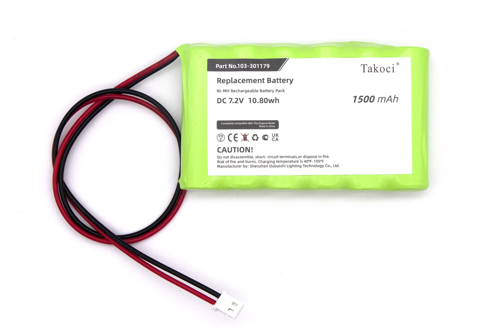 Replacement Battery for ADEMCO  300-03865, 300-03866, 55026089, 781410403291, C8-B33, K5109, L3000 LYNX Plus