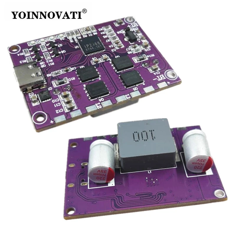 IP2368 Bidirectional 100w Fast Charging Module Buck-Boost Type-c Interface Lithium Battery High-Power Fast Charging Board