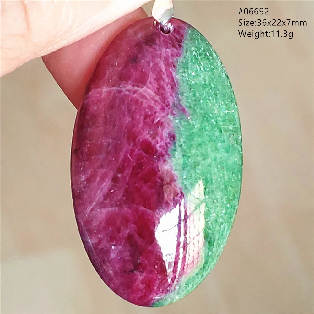 

Real Natural Red Ruby Pendant Women Men Gemstone Oval Red Ruby Zoisite Necklace Healing Fashion Jewelry AAAAAA