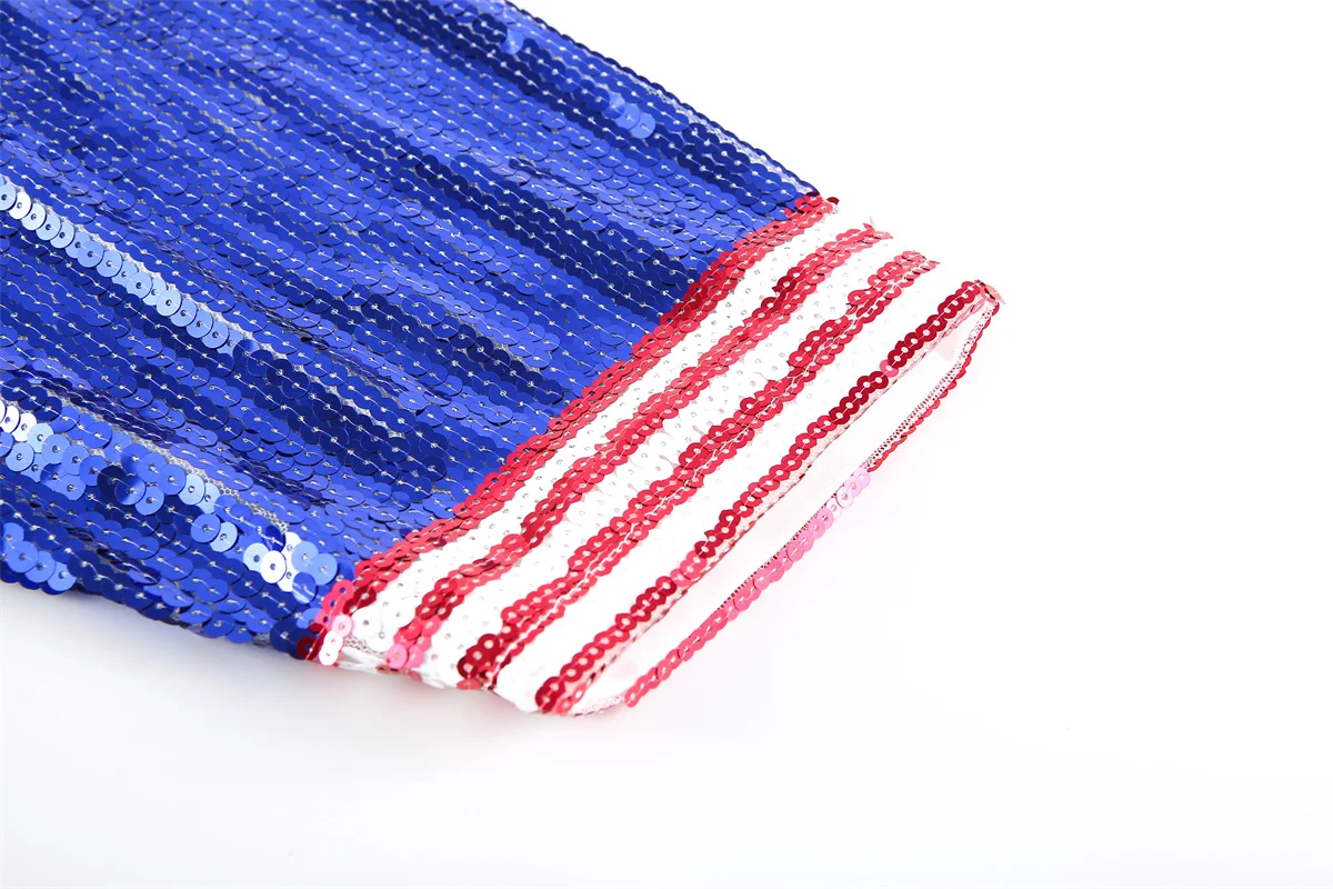 Summer New High Quality Streetwear Sequins Striped Cartoon Short Sleeve T-Shirt Hip Hop Round Neck Straight Loose Women' Wears