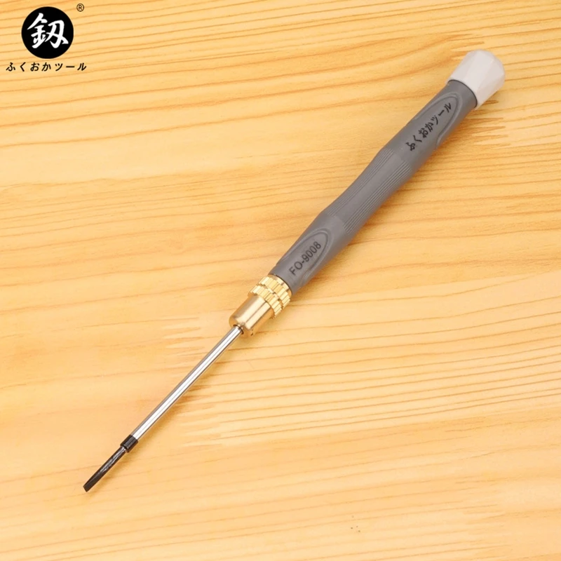  Mini Precisely Screwdriver 17Cm/6.7in Manual Repair Tool with 2Mm Tip for Eyeglasses Phones Cameras Laptops Repair