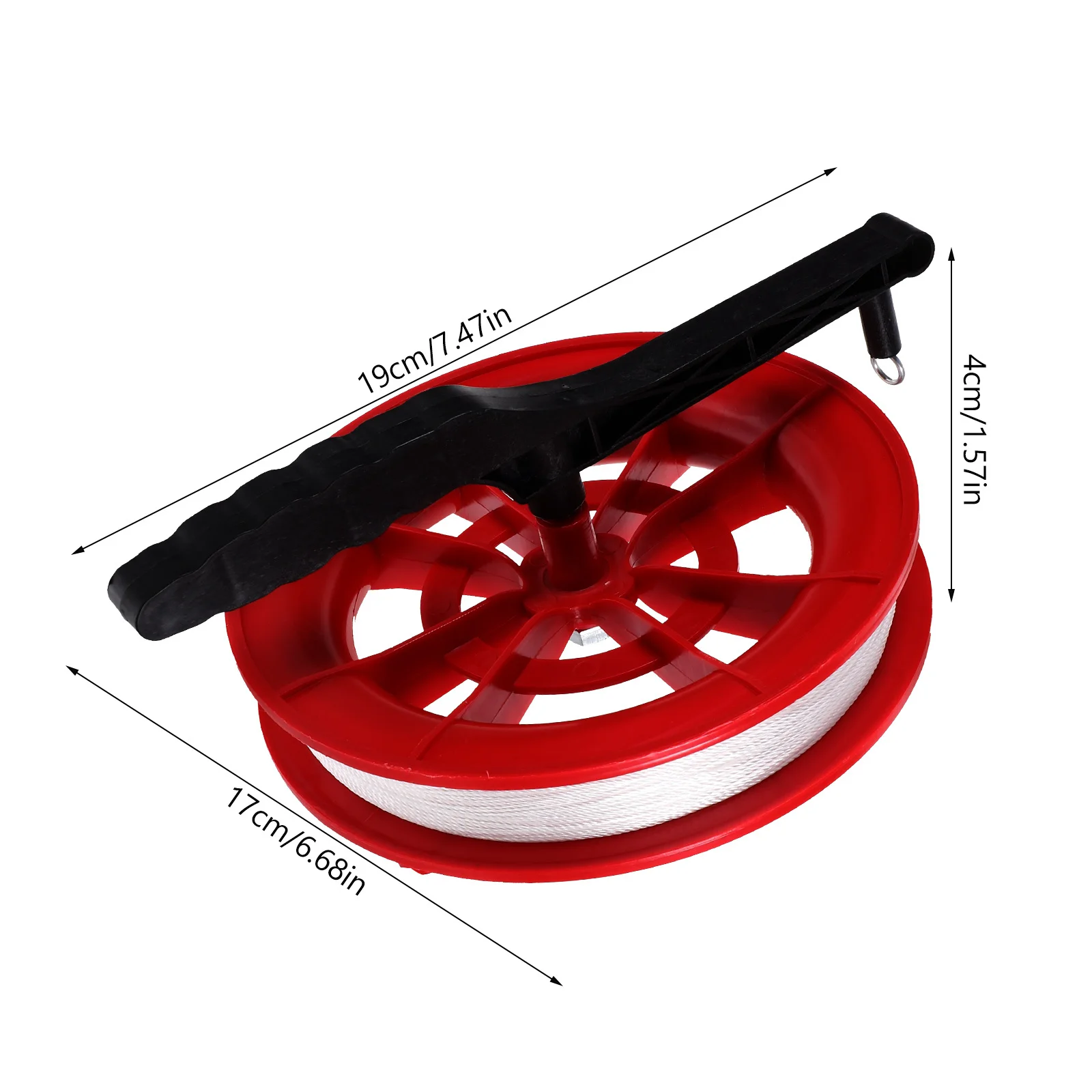 2Pcs 200m Kite String Reel Winder High Performance Easy Use Hand Wheel Perfect Gift Kite Flying Tool Rope Winder,kite Wheel
