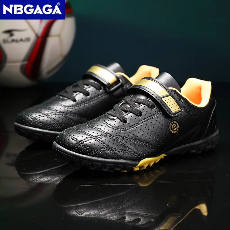 Kids Youth Soccer Shoes Sports Society Field Boy Football Shoes Non Slip Lightweight Training Sneakers Children Football Match