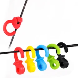 8pcs/Lot Compound Bowstring Damper  Stop Shock and Noise Oscillation for Archery Accessories