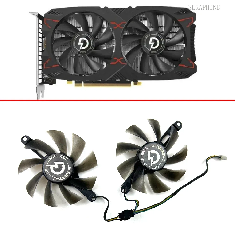 NEW Cooling Fan 85mm 4pin RX5500 XT GPU FAN for PELADN RX 5500XT RX 580 8G 2048SP RX550 Card Graphics Replacement