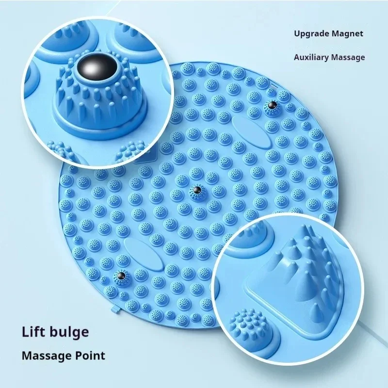 New Foot Yoga Massage Acupressure Board Mat Finger Pressure Board Foot Massage Pad Foot Step Jogging Massage Pad Fitness Pedal