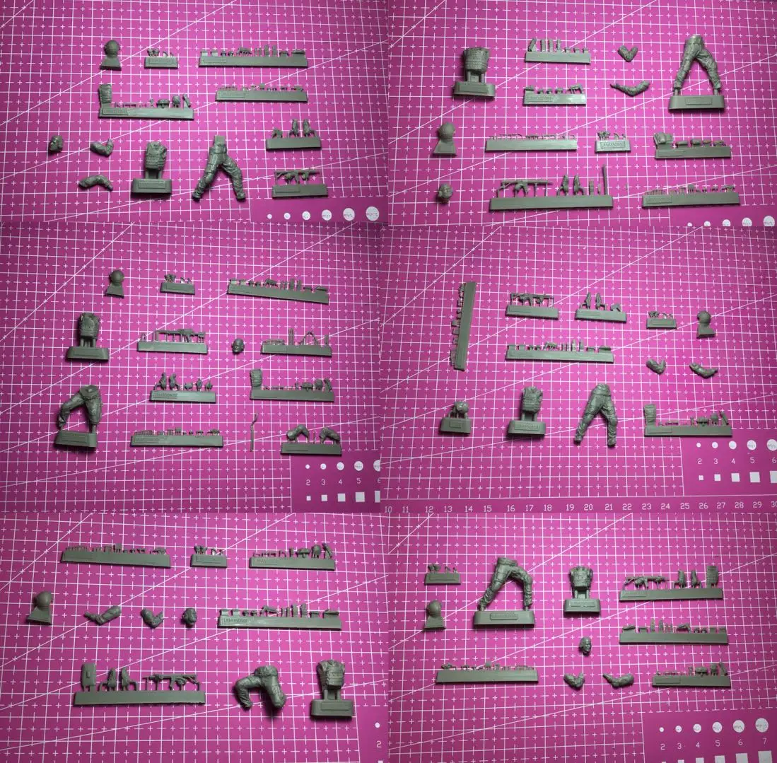 1/35 Resin Model Figure GK, Unassembled and Unpainted Kit