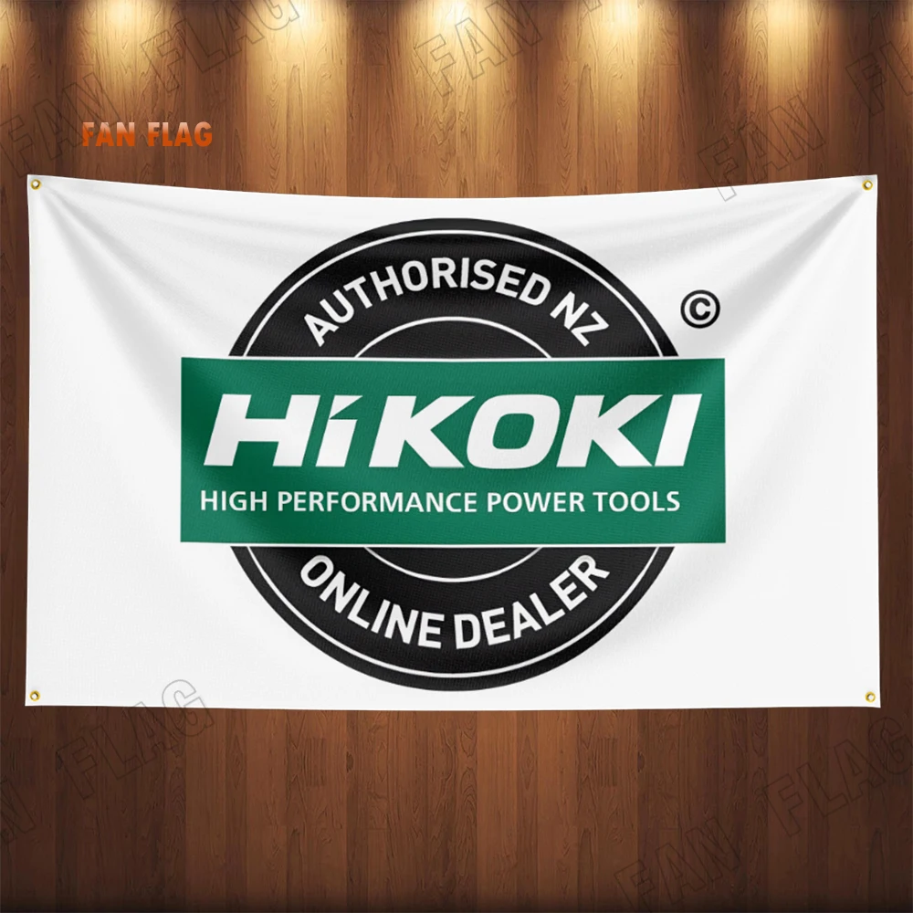 3x5 Ft Hikokis Tool Flag logo Polyester Printed Electrician Banner For Decor flag banner Hand Tool Powel Tools and accessories