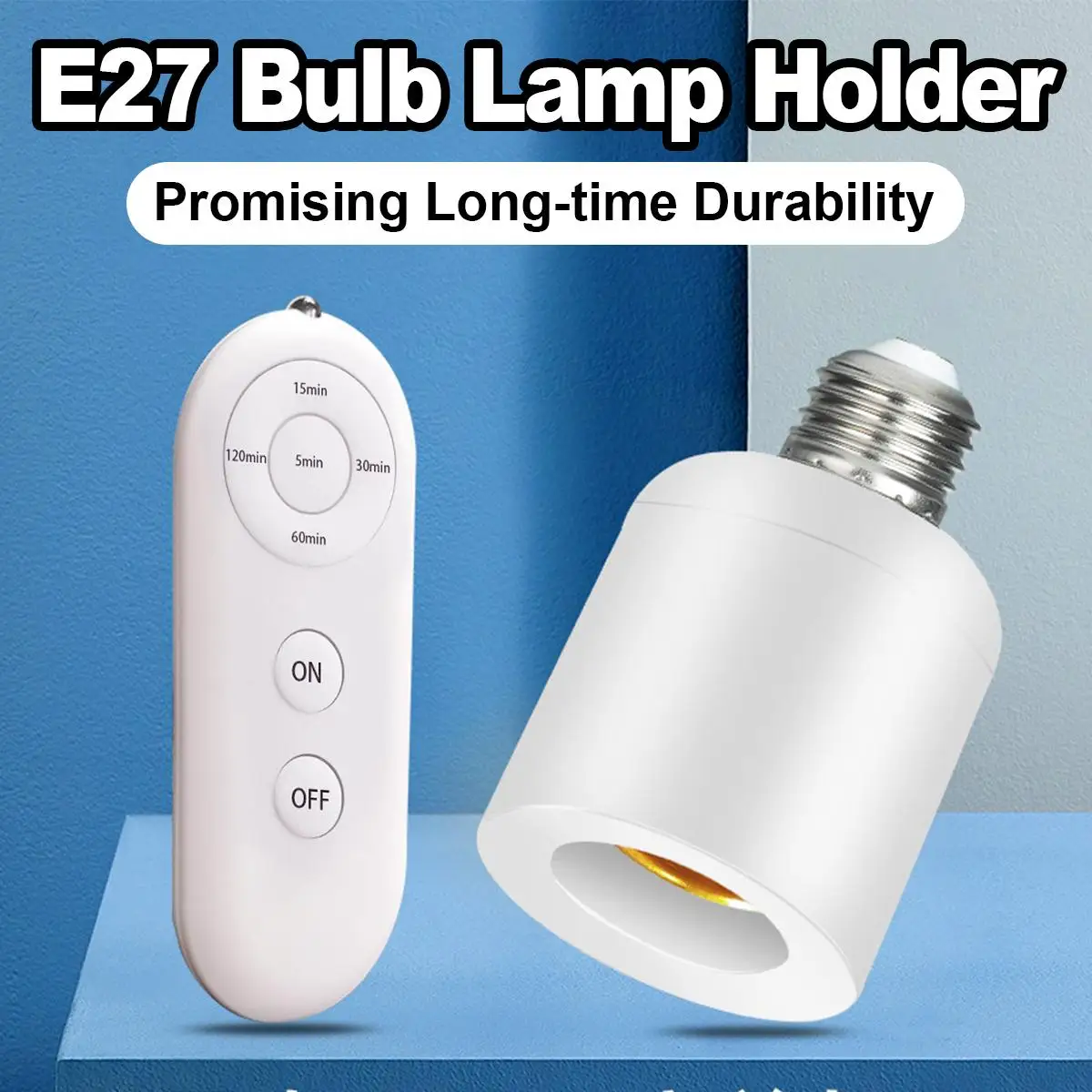 

E27 Lamp Holder 85-265v Living Room Light Wireless Bulb Socket Sound Voice Control Remote Multi Timer Smart Radar Sensor Switch