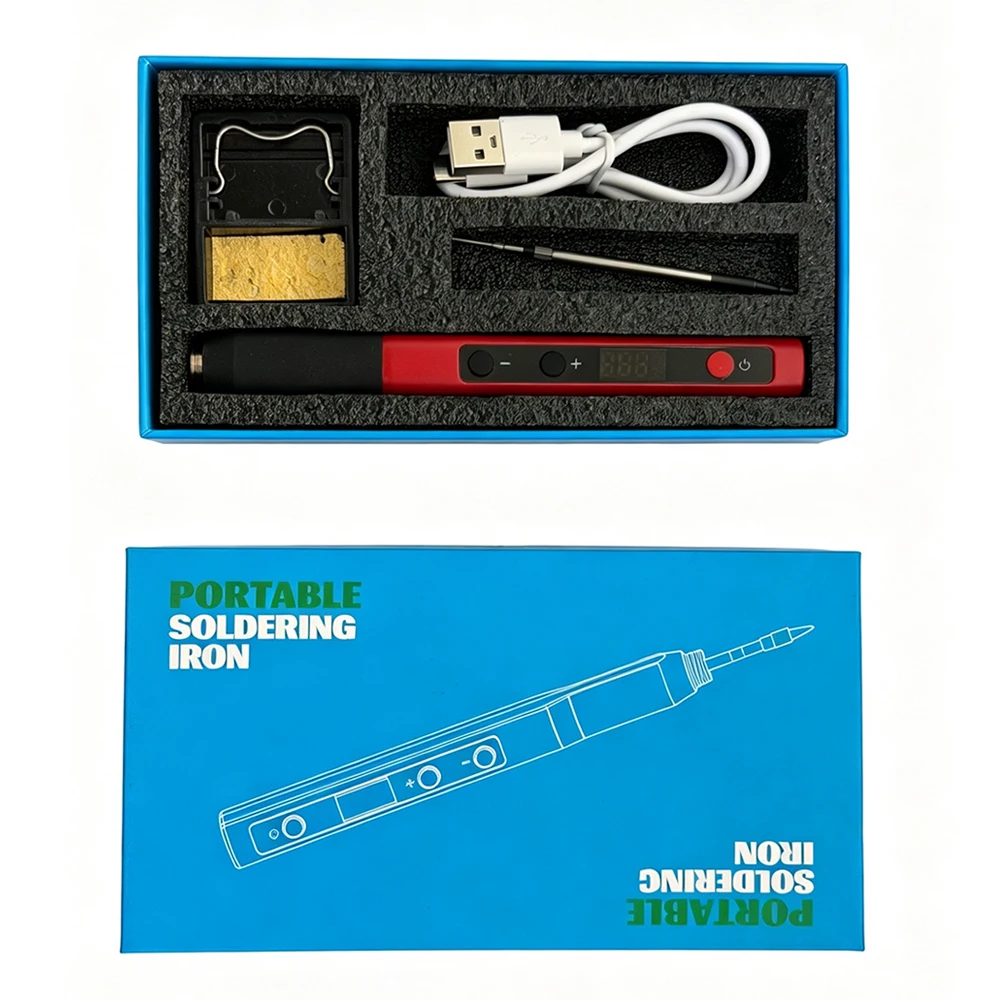 T65/C153 USB Digitaler Lötkolben Typ-C Digitaler Elektrischer Lötkolben mit Einstellbarer Temperatur DIY Heizung Reparatur Schweißwerkzeug – Detail 30