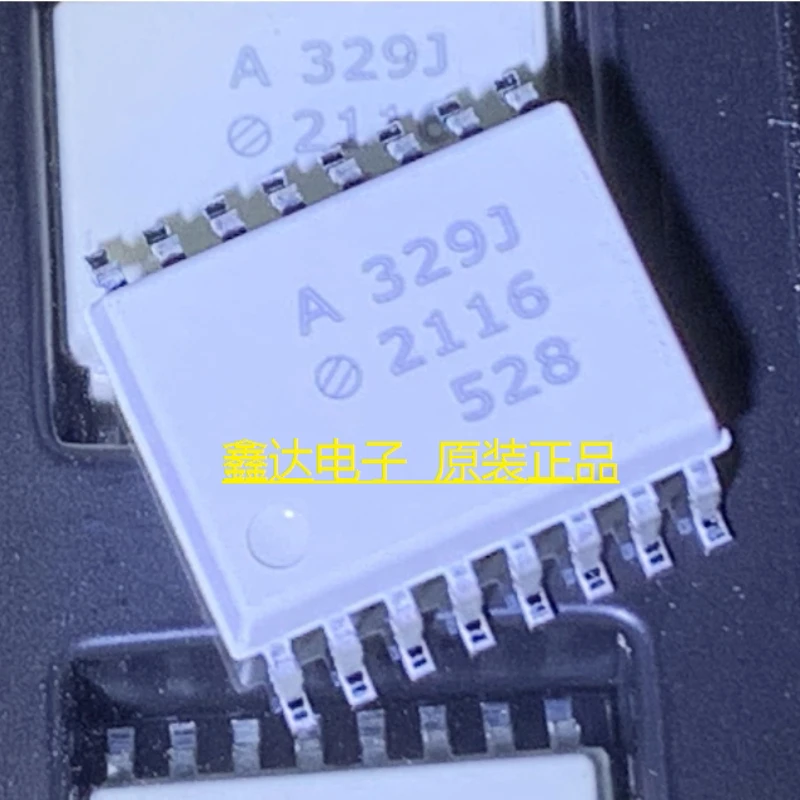 5PCS/QCPL-329J-500E patch SOP16 optocoupler A329J, brand new imported original HCPL-329J