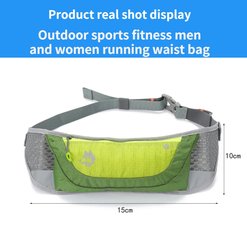 JUNGLE KING New CY2674 Marathon Jogging Cycling Running Hydration Belt Waist Bag Pouch Fanny Pack Phone Holder for Water Bottles