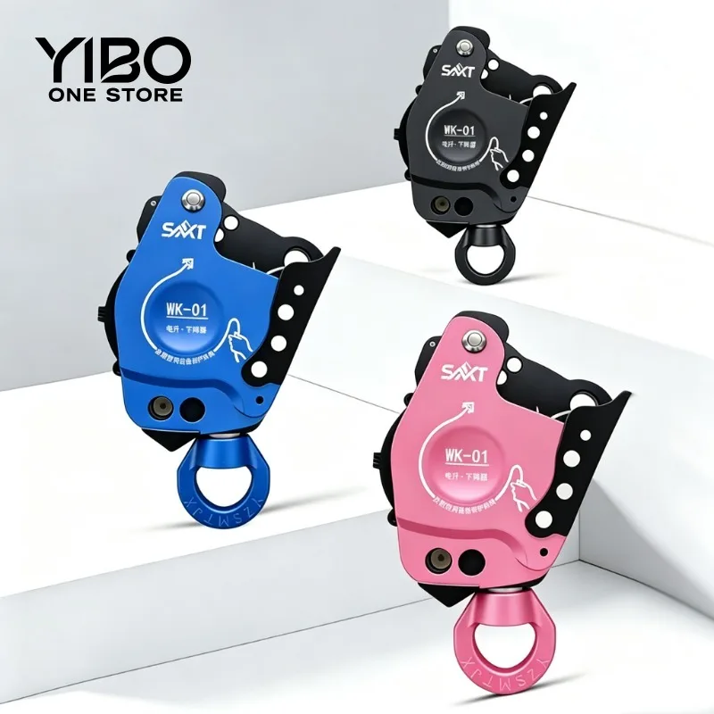 Z3 Electric Ascend Descent Rope Climber, Outdoor Ascender Descender for Air Conditioner Installation Fire Rescue Aerial Work