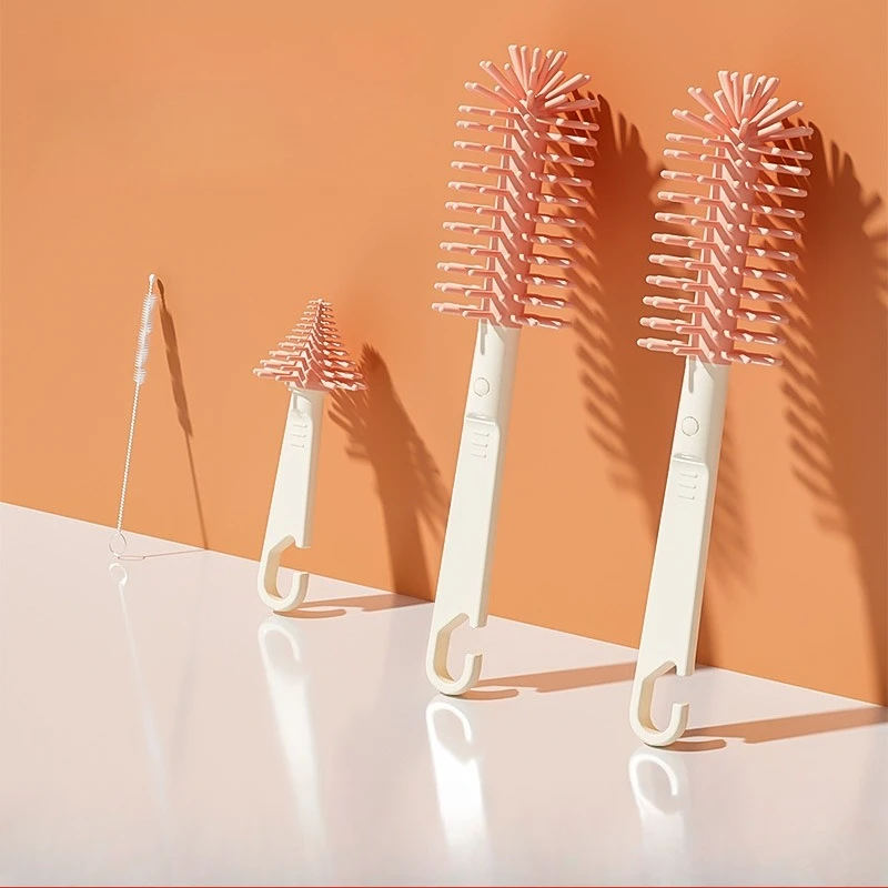 رف تجفيف الزجاجات، رف زجاجات التصريف، مجموعة فرشاة زجاجات الحلمة، صندوق تخزين، مجموعة رفوف تجفيف الزجاجات المحمولة #3