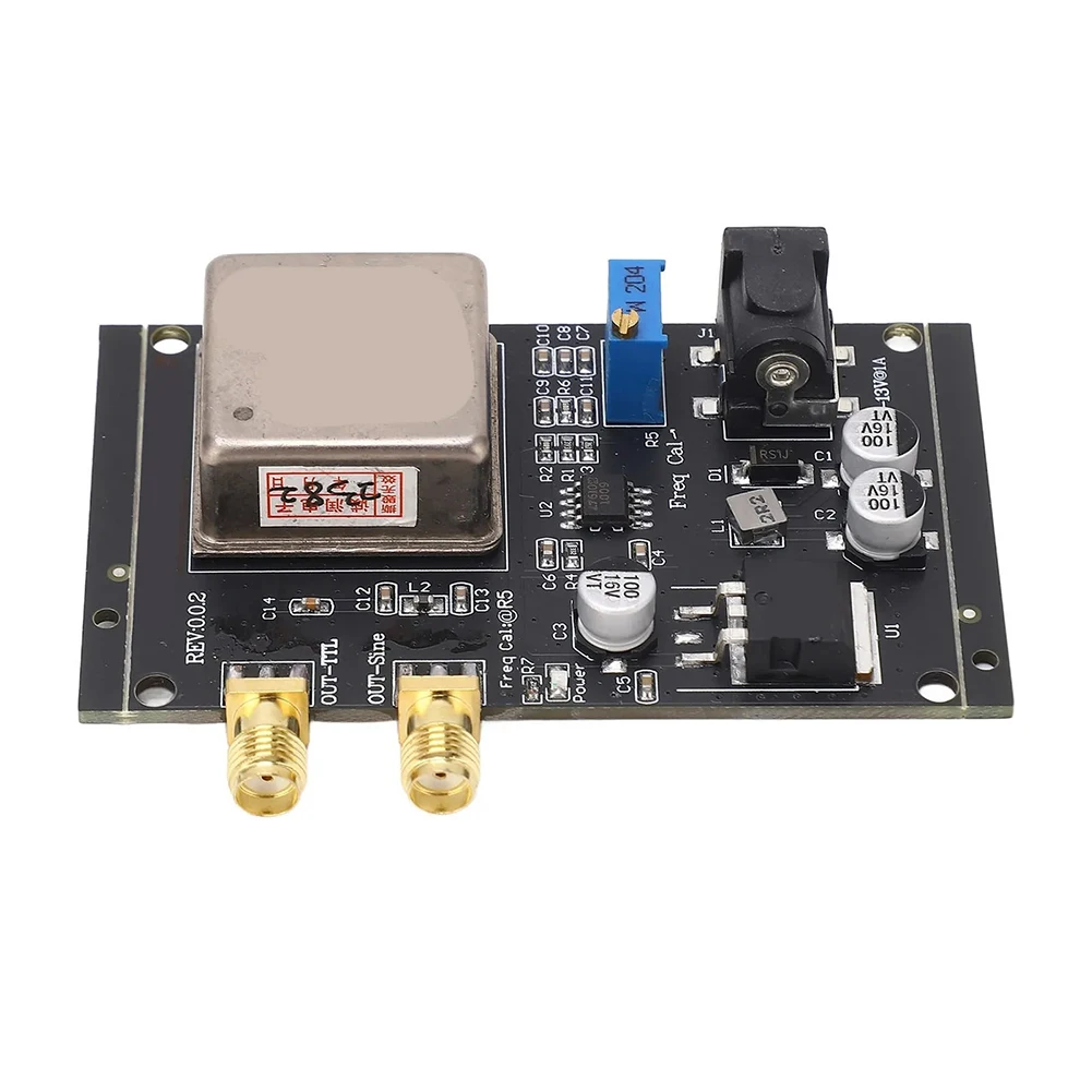 10MHz Frequency Standard Reference Module PCB Circuit Board For Crystal Oscillator Board Audio Systems Decoders Shortwave Radios