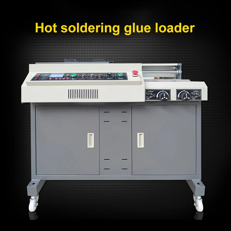 A400F Intelligent Hot Melt Binding Machine A4 Wireless Binding Machine Book Tender Vertical Binder