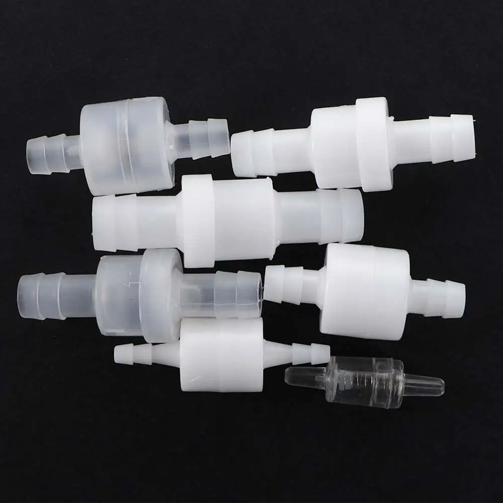 Translucency For Fuel Air Liquid Non-Return White 4mm / 6mm / 8mm / 12mm Check Valve Water Stop Valve One-way Lnline Valves