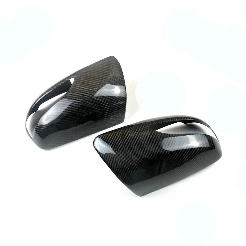 1 Pair Rearview Mirror Cover Carbon Fiber Side Rear View Mirror Cover Caps For Hyundai Genesis Rohens Coupe 2008-2016