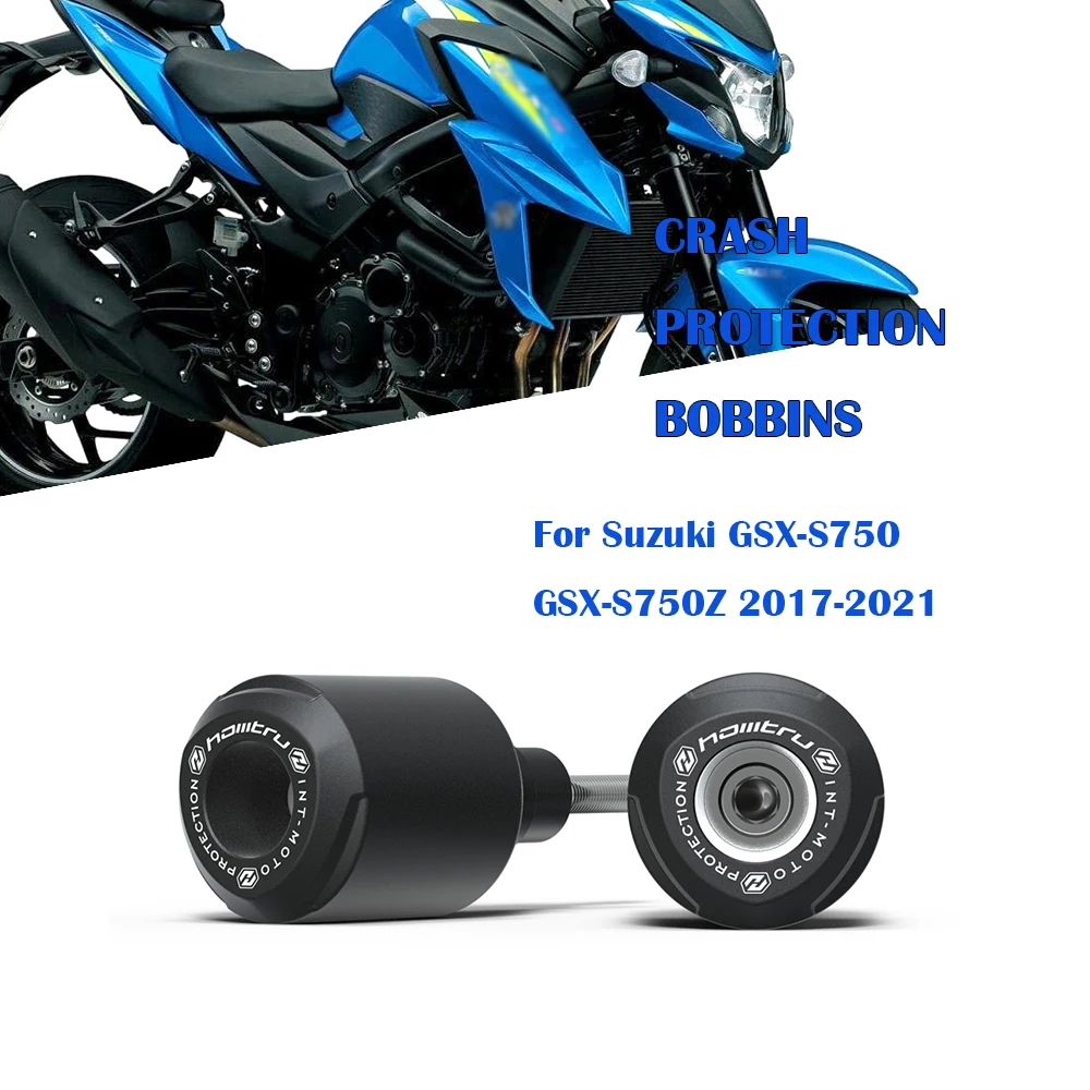 

GSXS750 Motorcycle Falling Protection Frame Slider Fairing Guard Crash Pad Protector For Suzuki GSX-S750 GSX-S750Z 2017-2021
