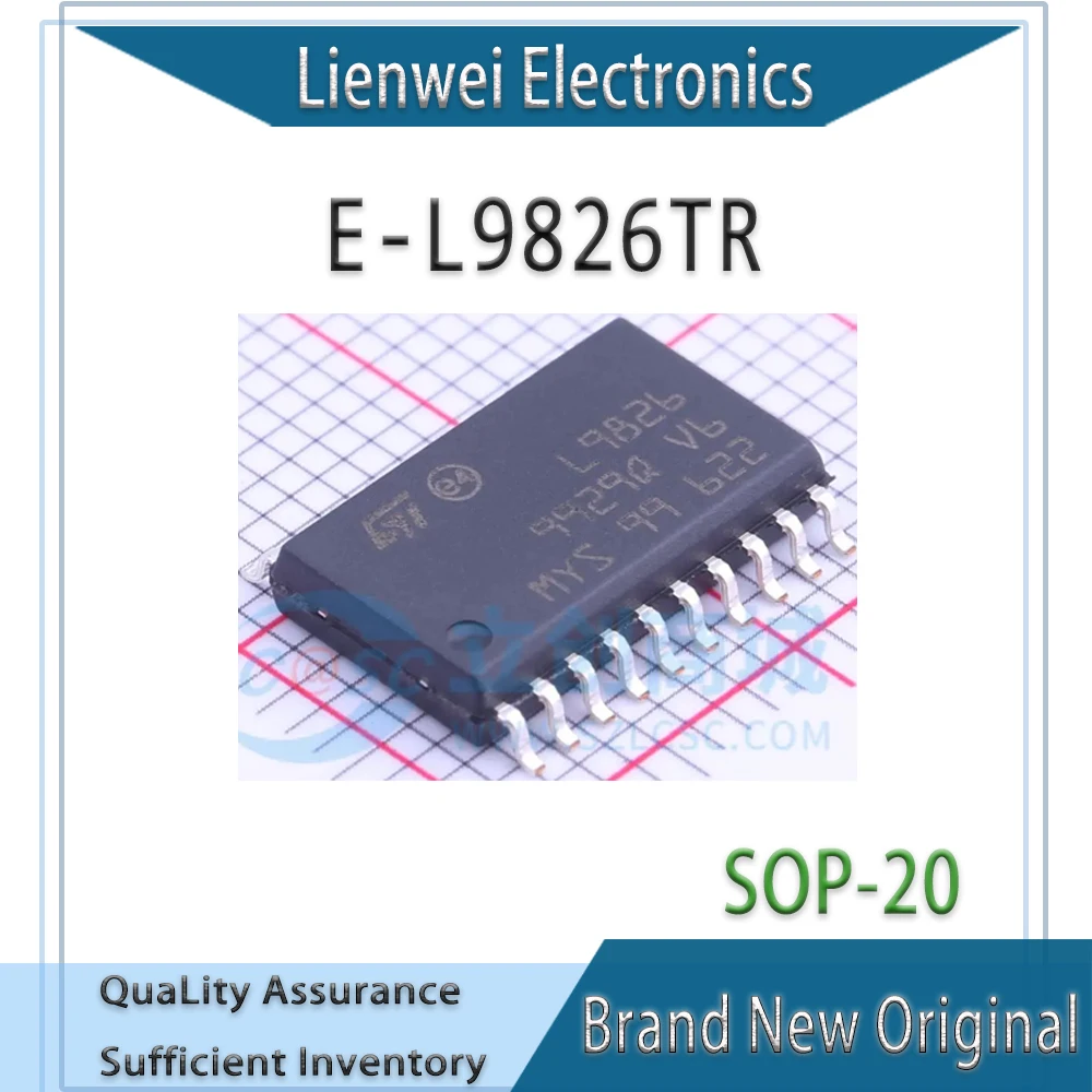 

100% New Original L9826 E-L9826TR E-L9826 IC Chipset SOP-20