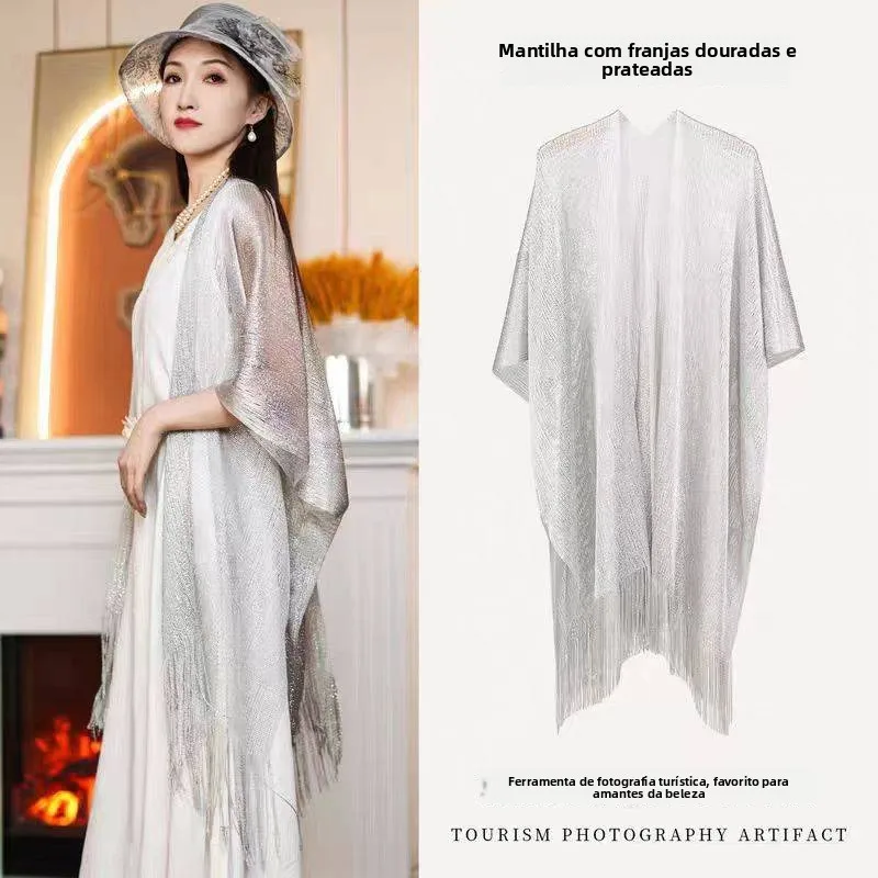 novo-vestido-de-verao-feminino-com-decoracao-de-franjas-xale-protetor-solar-capa-vazada-para-praia-e-ferias-marca-chic-qin