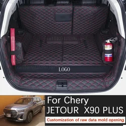 For JETOUR  X90 PLUS full surround trunk mat JETOUR X90 PLUS  LUX seven-seat car accessories trunk mat