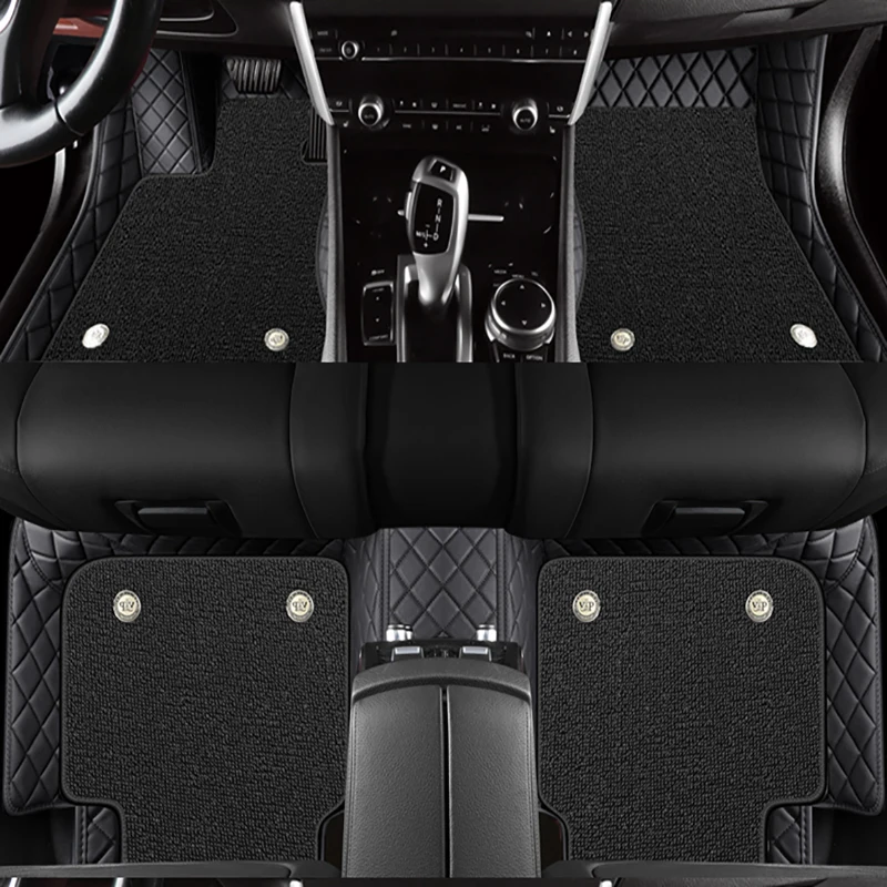 Maßgefertigte Autofußmatten für BMW 3er E90 2006 2008 2010 2011 2012 Hochwertige Autozubehörteile Innenraumschutz Fußteppich – Detail 7