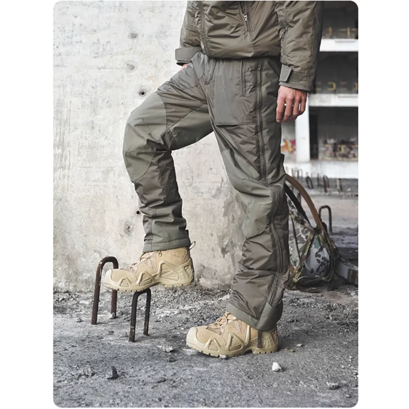 

Утолщенные тактические хлопковые брюки для холодной погоды, зимние уличные альпинистские альпинистские износостойкие тренировочные длинные брюки