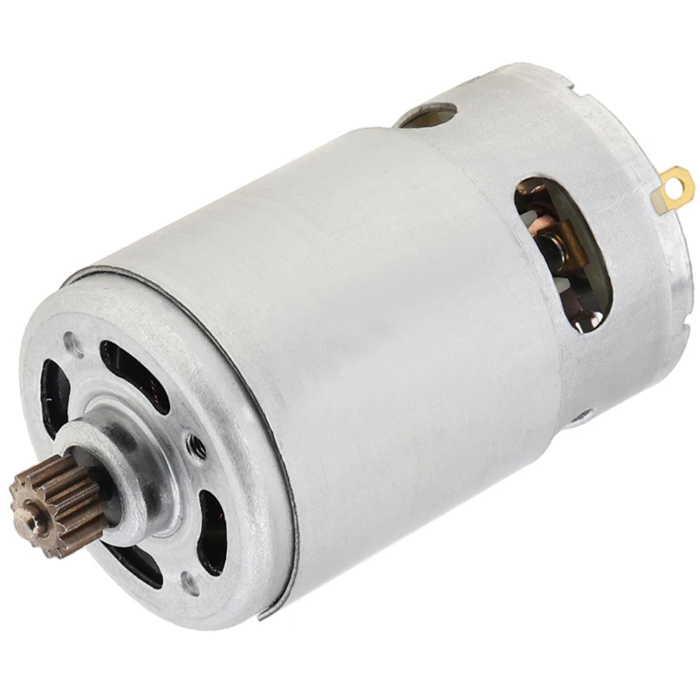 Alternative Energy Generator Multi-voltage 12 Teeth RS550 DC Motor High Torque Output Compact Design Easy Installation