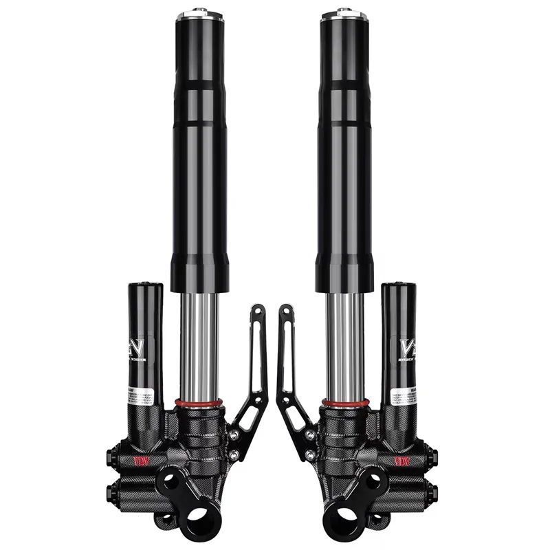 V4 Inverted Front Shock Absorber with 43/46 Core Installation Holes Spaced 400mm Apart