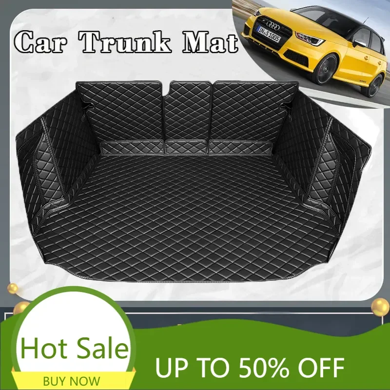 

Автомобильный коврик для багажника для Audi S1 2014 ~ 2018 грязеотталкивающий полное окружение коврик для багажника задний грузовой поднос автомобильные аксессуары 2015 2016 2017