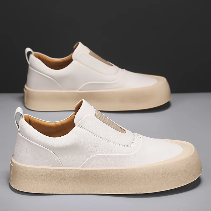 Men Casual Shoes Outdoor Comfortable Walking Shoes Fashion Men Sport Shoes 2024 New Slip-on Men Shoes Platform High-Quality