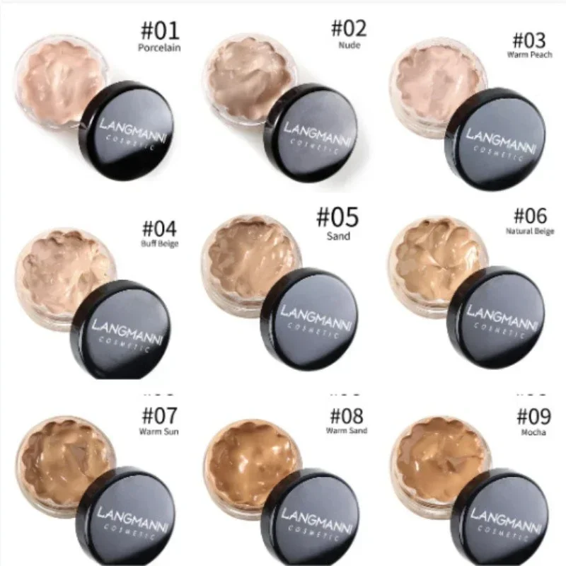 Waterdichte Face Concealer Crème Foundation Palet Vloeibare Volledige Dekking Donkere Kringen Acne Contour Verbergt Crème Make-Up Cosmetica