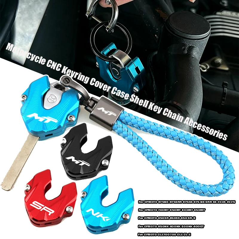 

Fit For CFMOTO 675SR 675NK 675 SS SR-R 450 SR MT 650MT 700MT 800MT 2024+ Motorcycle Accessories Key Case Cover Shell & KeyChain