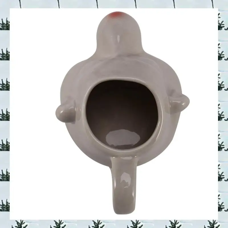 

ABLG 3X Cermic Big Nose Egg Divider Cartoon Egg Yolk Separators Handle Filter Baking Tool Egg Holder For Kitchen