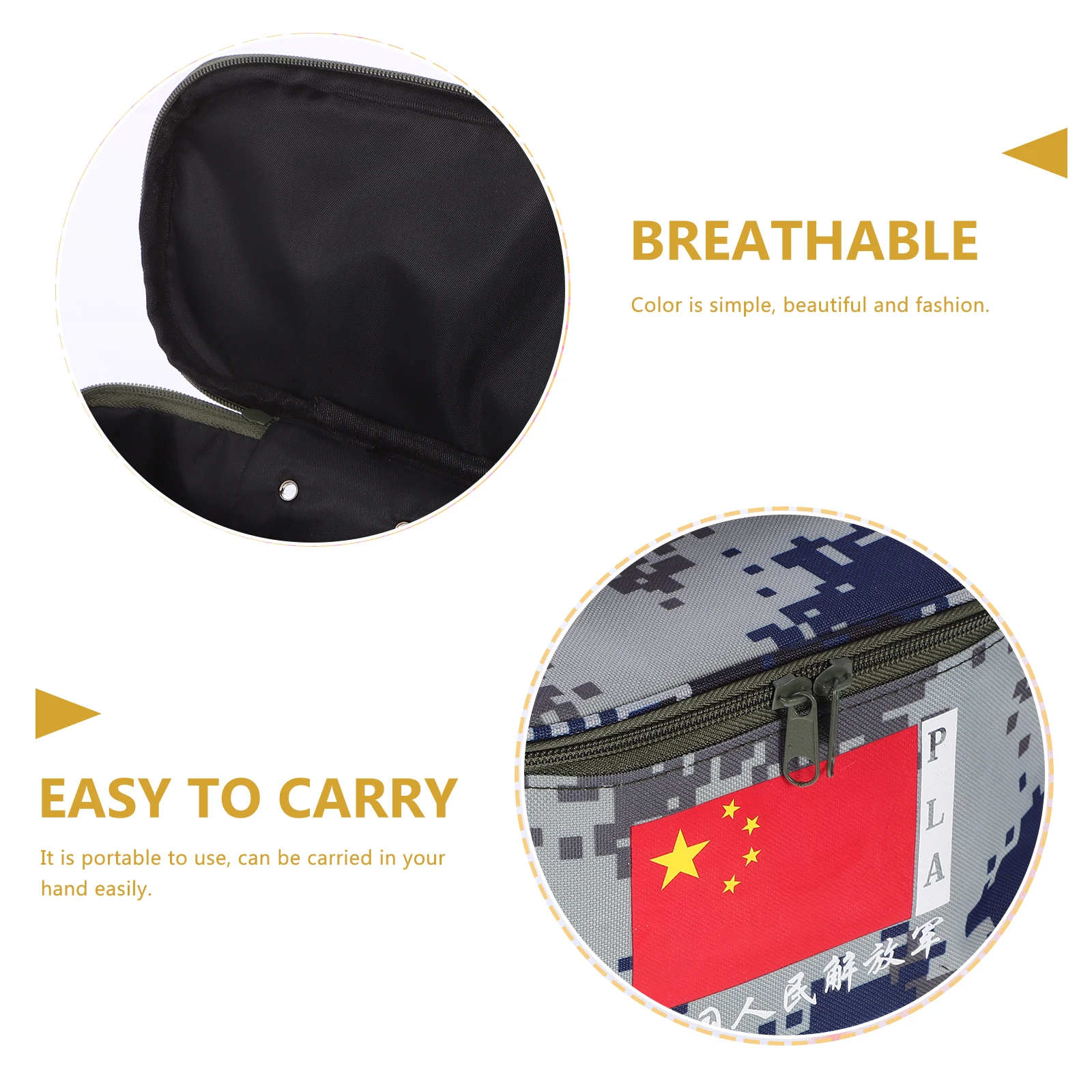 

1Pcs Waterproof Storage Bag Large Capacity Breathable Vent Oxford Cloth Portable Outdoor Travel Bath Picnic Camping