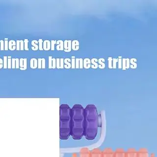 

1 Pcs Telescopic Roller Massager Stainless Steel+Plastic Full-Body Massage Roller Massage Tools Gifts For Family And Friends