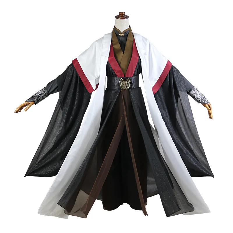 Anime The Scum Villain's Self-Saving System Luo BingHe Cosplay Costume Ancient Costume Cosplay Wig Shoes For Halloween Men Women