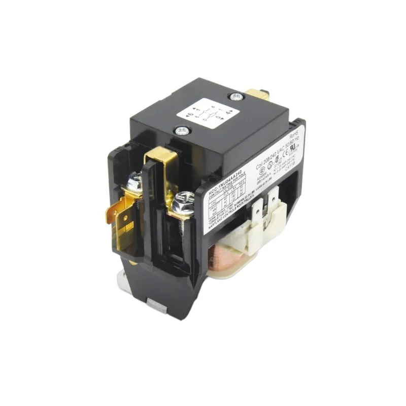 

HCC-1NU04AA240 заменяет биполярный и однополюсный контактор переменного тока кондиционера Gree.