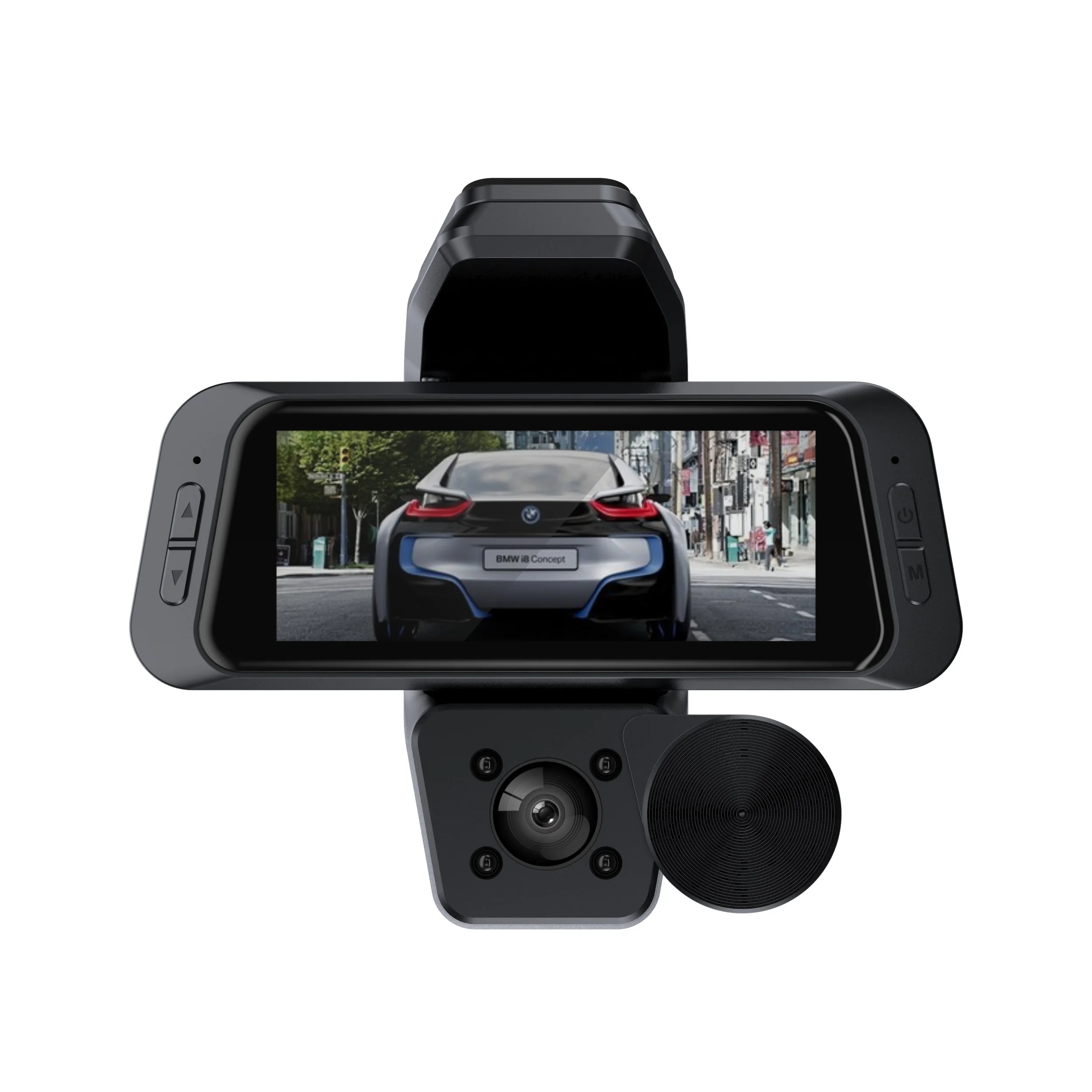 Best-in-Class 3'' WiFi Dash Cam Full HD G-Sensor Loop Recording Parking Monitor Advanced Triple Channels 1080P