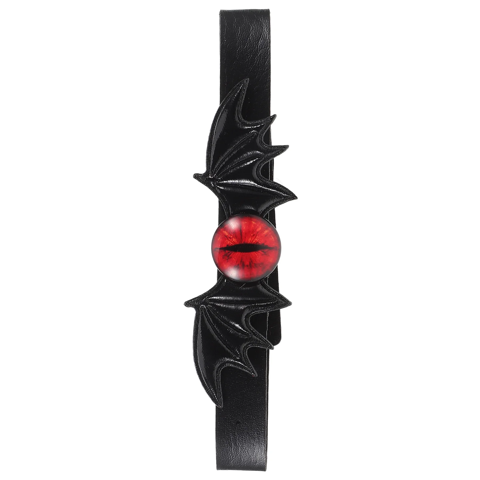 Collier ras du cou en PU pour Halloween, Style Punk, yeux du diable, aile de chauve-souris, pour fête, Cosplay, accessoires de mascarade