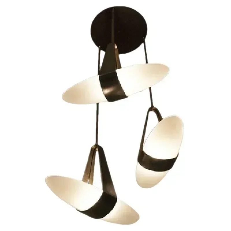 

Nordic Modern Ceiling Chandelier Belt Glass Led Lights Home Decor Living Room Dining Bedroom Salon Lustre Lighting Pendant Lamp