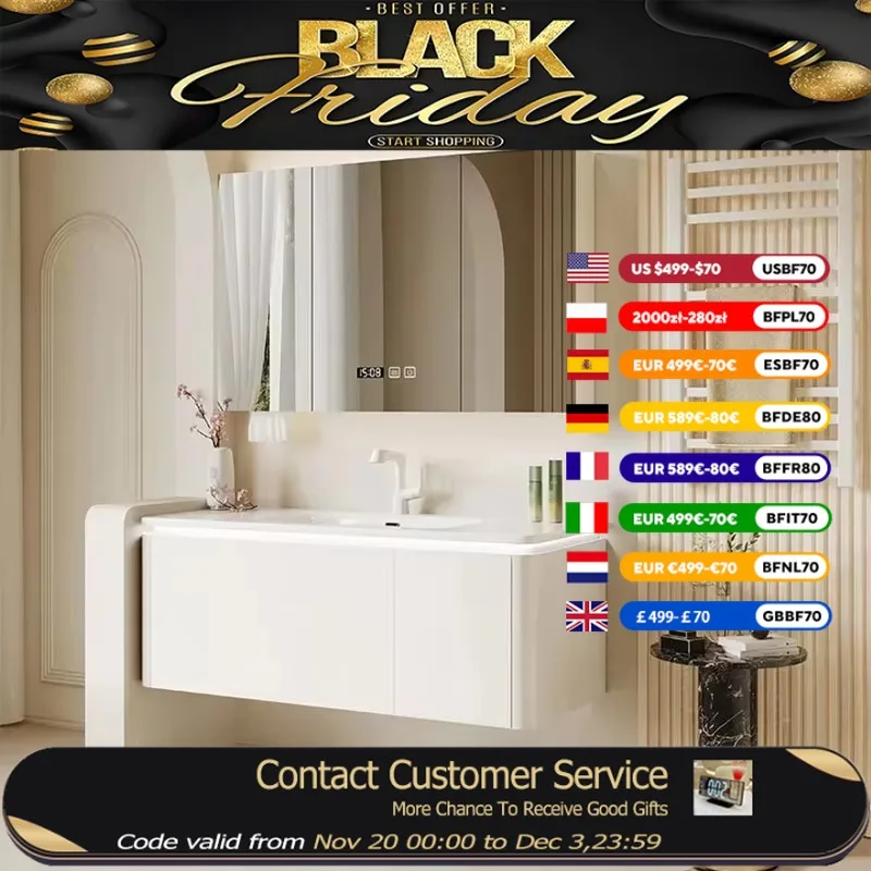 

Modern Waterproof Bathroom Cabinet Organizer Mirror Storage Bathroom Cabinet Space Saver Luxury Mobiletto Bagno Furniture Home