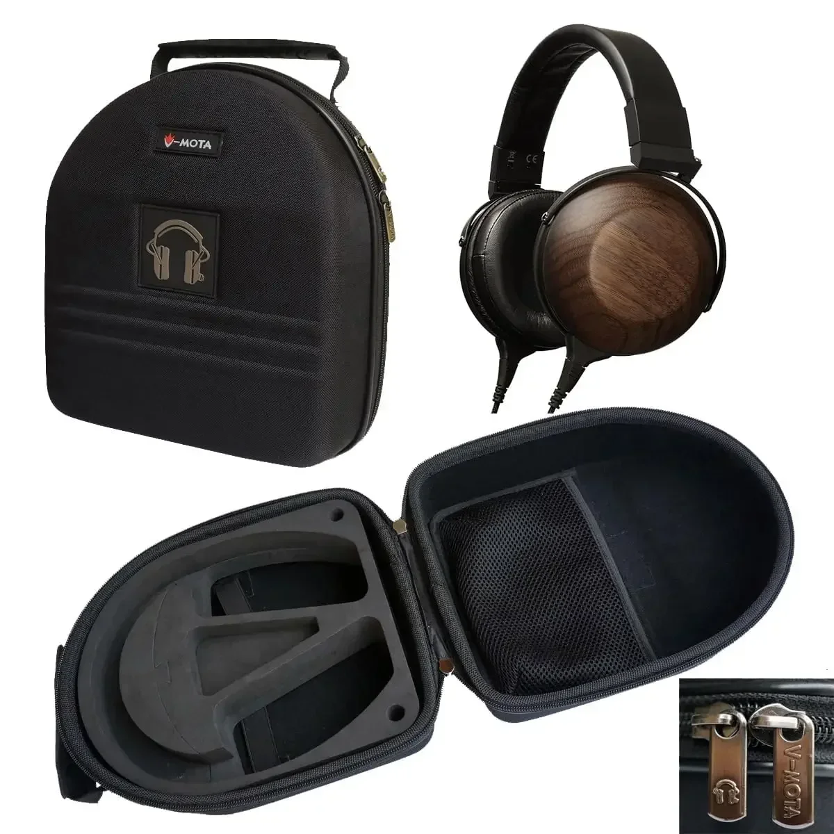 TDD Headphone Suitcase Carry case boxs Compatible with Fostex TH500RP TH-600 TH-610 TH-900 TH-900mk2 TH-909 Premium HiFi Headset