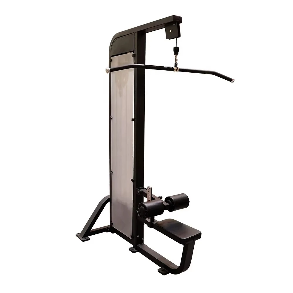 

Профессиональный тренажер для спины Commercial High Pull с регулируемыми весами, для использования сидя, для тренировки мышц спины