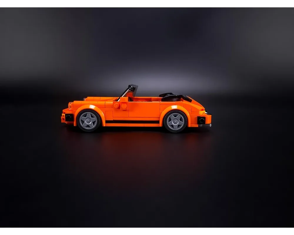 MOC Convertible Sports Car Building Blocks 313Pcs Open-top Racing Vehicle DIY Assembly Bricks Model For Adult Collection