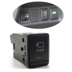 Auto Camera View Switch Push Button Refitted Switch with Connection Wire For Nissan X-Trail TEANA 2013 2014 2015 2016 2017 2018